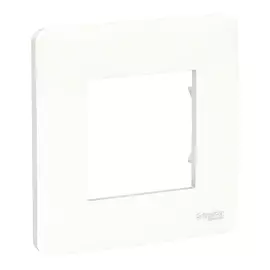 рамка 1 пост SCHNEIDER ELECTRIC Unica Studio, белый
