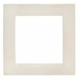 рамка 1 пост SIMON серия 15 слоновая кость