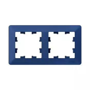 рамка 2 поста AtlasDesign Air аквамарин