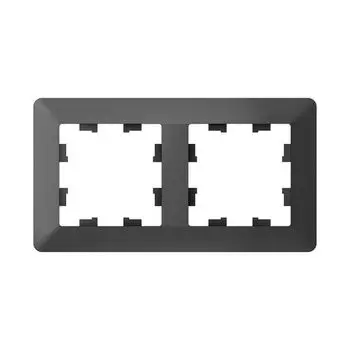 рамка 2 поста AtlasDesign Air базальт