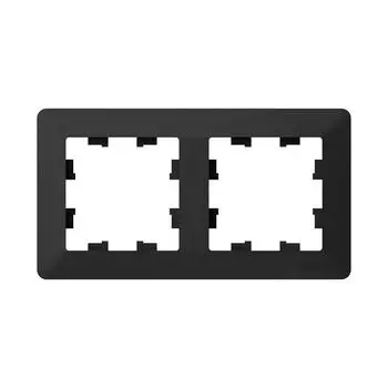 рамка 2 поста AtlasDesign Air карбон