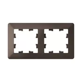 рамка 2 поста AtlasDesign Air мокко