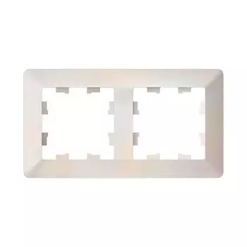 рамка 2 поста AtlasDesign Air жемчуг
