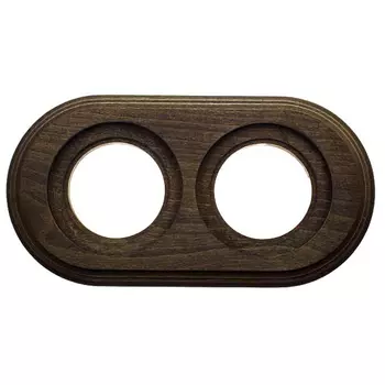 рамка 2 поста BIRONI Лизетта старое дерево