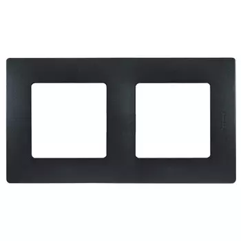 рамка 2 поста LEGRAND Etika антрацит