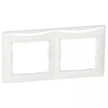рамка 2 поста LEGRAND Valena белый
