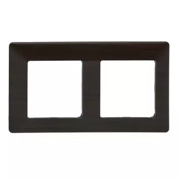 рамка 2 поста LEGRAND Valena Life темное дерево