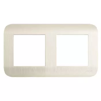 рамка 2 поста LUXAR Deco белый