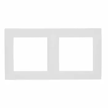 рамка 2 поста SIMON серия 15 белый