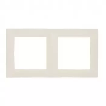 рамка 2 поста SIMON серия 15 слоновая кость