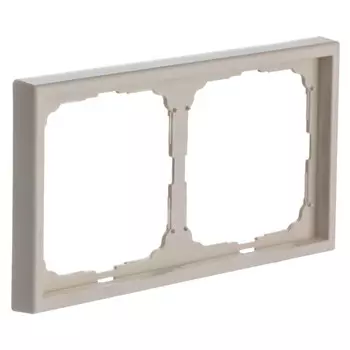рамка 2 поста SYSTEME ELECTRIC Art Gallery песочный