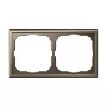 рамка 2 поста SYSTEME ELECTRIC Art Gallery мокко