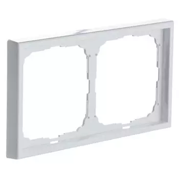 рамка 2 поста SYSTEME ELECTRIC Art Gallery белый