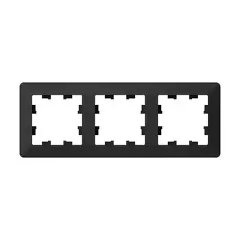 рамка 3 поста AtlasDesign Air карбон