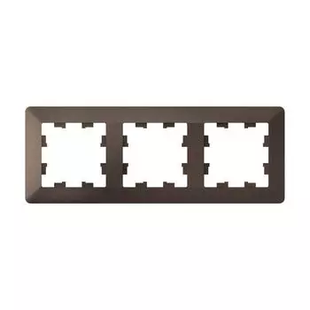 рамка 3 поста AtlasDesign Air мокко