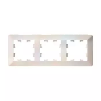 рамка 3 поста AtlasDesign Air жемчуг