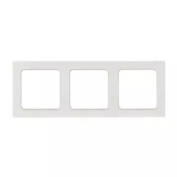 рамка 3 поста EKF Стокгольм белый
