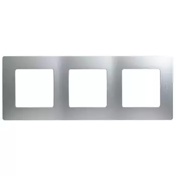 рамка 3 поста LEGRAND Etika алюминий