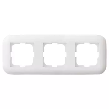 рамка 3 поста OVIVO Loft белый