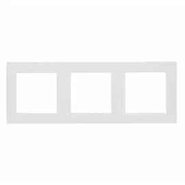 рамка 3 поста SIMON серия 15 белый