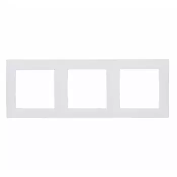 рамка 3 поста SIMON серия 15 белый