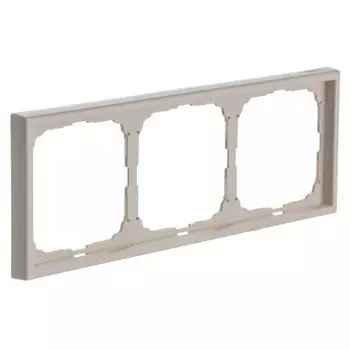рамка 3 поста SYSTEME ELECTRIC Art Gallery песочный