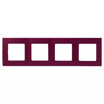 рамка 4 поста LEGRAND Etika сливовый