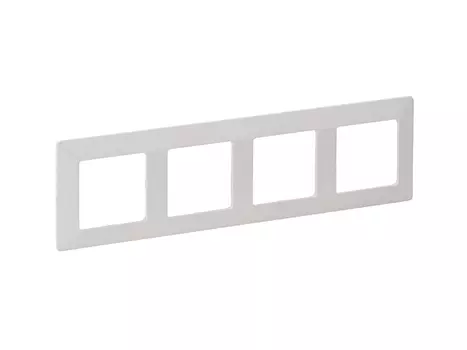 рамка 4 поста LEGRAND Valena Life белый
