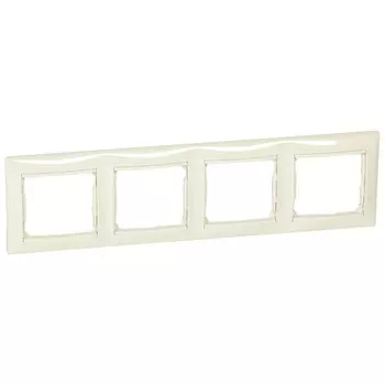 рамка 4 поста LEGRAND Valena слоновая кость