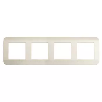 рамка 4 поста LUXAR Deco белый