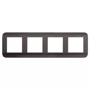 рамка 4 поста LUXAR Deco венге