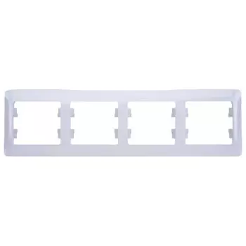 рамка 4 поста SCHNEIDER ELECTRIC Glossa белый