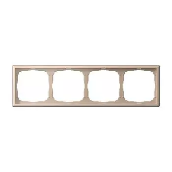 рамка 4 поста SYSTEME ELECTRIC Art Gallery песочный