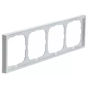 рамка 4 поста SYSTEME ELECTRIC Art Gallery белый