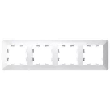 рамка 4 поста SYSTEME ELECTRIC Atlas Design AIR белый