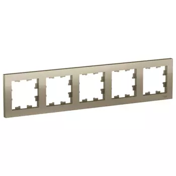 рамка 5 постов Atlas Design шампань