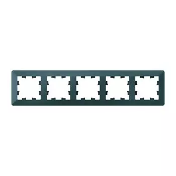 рамка 5 постов AtlasDesign Air изумруд