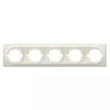 рамка 5 постов ONEKEYELECTRO Florence бежевый