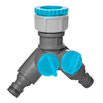 распределитель 2х-канальный CELLFAST Ideal 3/4"-1" пластик