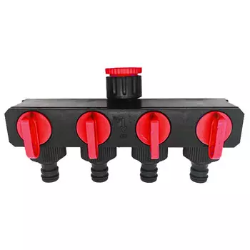 распределитель MAXITERRA 4х-канальный пластик