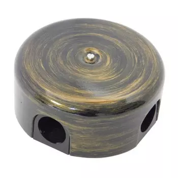 распределительная коробка 110мм бронза