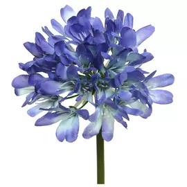 растение искусственное Агапантус, 61 см, сиреневый