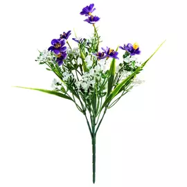 растение искусственное букет Цветы полевые 33см