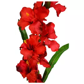 растение искусственное Гладиолус 106см цвет в асс-те