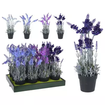 растение искусственное Лаванда в горшке 40см в асс-те