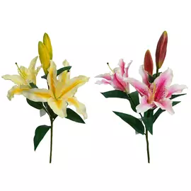 растение искусственное Лилия 93см цвет в асс-те