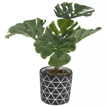 растение искусственное Монстера в горшке 32см в асс-те