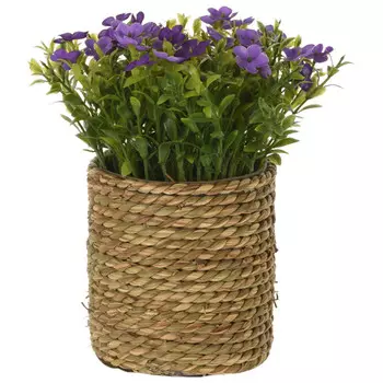 растение искусственное Морская трава в горшке 20см в асс-те