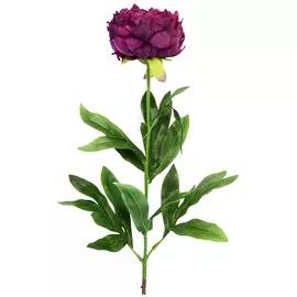растение искусственное Пион 75см цвет в асс-те