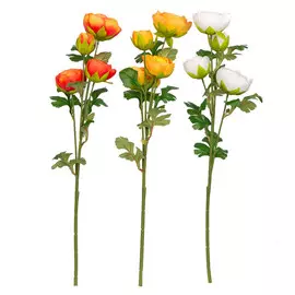 растение искусственное Ранункулюс 70см в асс-те